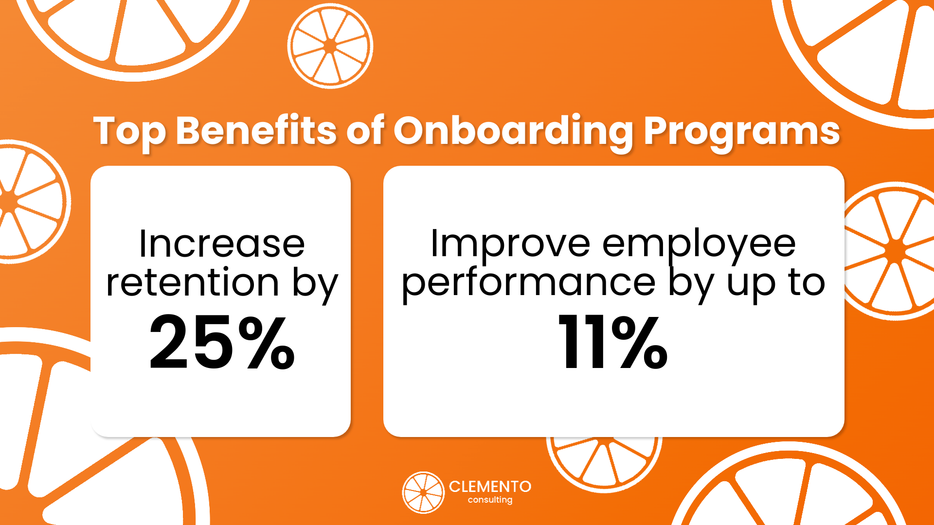 Benefits of Onboarding Programs Benefits of Onboarding Programs